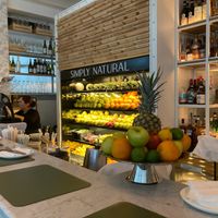 Juice bar at Ginger Ristorante NYC in New York City