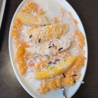Mango Sticky Rice at Flavors of Mae Kong Thai Restaurant in El Paso