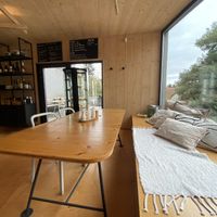 Indoor seating   at Ebe Cafe in Zlin