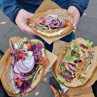  at Crunchy Vegan Kebab in Gottingen