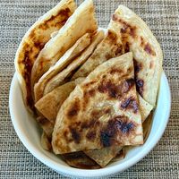 Paratha  at Al-Andalus in Dubai