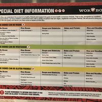 Vegan products  at Wok Box in Dartmouth