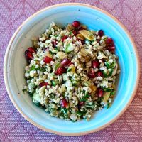 Freekah salad  at Le Murooj Restaurant in Dubai
