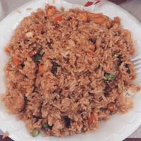 Vegan tofu fried rice. Ask for no egg and voila. :D at Thai Express - Mic Mac Mall in Dartmouth