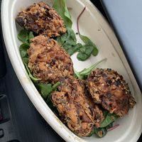 Pakoras  at Say She Ate - Mumbai Inspired cafe in Philadelphia