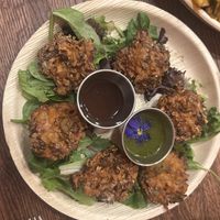 sauces were top tier   at Say She Ate - Mumbai Inspired cafe in Philadelphia