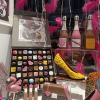 Selection of chocolates at Chocolates & Happiness in Vlaanderen