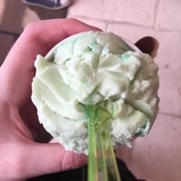 Mint Soya Ice-cream  at Vanilli's in Harrogate