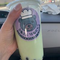 Large drink at Boba Works in Ocean City
