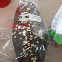 Black sesame walnut raisin bread at Adventist Hospital Cafeteria in Penang