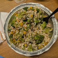 Mixed bowl at Baja Bean Co in Staunton