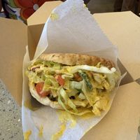 Falafel sandwich   at Tamar in Santa Barbara