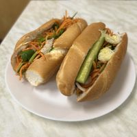 Vegan báhn mì  at ACE Vietnamese Rolls & Bowls in Ashfield