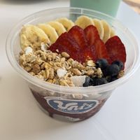 Açai bowl  at Uni's Bakehouse in Surfers Paradise
