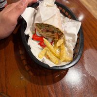   at Falafel Sam in Washington