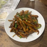 Masala chips  at Meat Free Planet in Wolverhampton