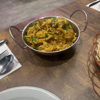 Chick’n biriani  at Meat Free Planet in Wolverhampton