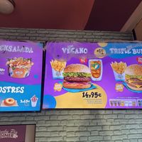 Menüauswahl  at Porky Pig Diner in Comunidad De Madrid