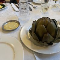 Globe artichoke  at Café-Restaurant Amsterdam in Noord-holland