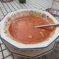 Gazpacho at La Fabrica in Comunidad Valenciana
