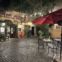 Outdoors  at Trattoria Pizzeria da Gino alla Villetta in Lazio