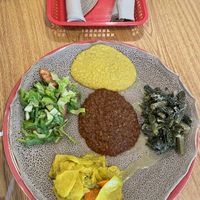 Veggie Combo - enough for 2!  at Abol Ethiopian Restaurant in Durham