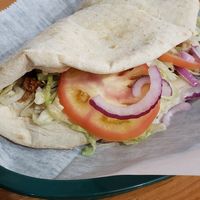 BBQ chick wedgie at Pastoli's in Pittsburgh