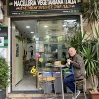 Excellent vegan only deli   at Vegetarian Butcher Shop in Naples