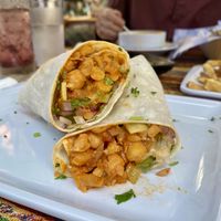 chickpea wrap (no yogurt )  at Cappadocia Bistro in Burlington