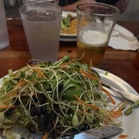 Veggie Pita  at Second Street Brewery at the Railyard in Santa Fe
