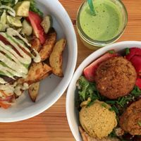 delicious salads  at Amazing Cafe in Pittsburgh