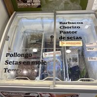 Vegan mushroom meats  at Simbiosis - Alianzas de Mutuo Beneficio in Guanajuato