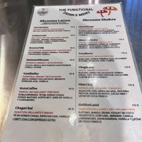 Drink menu  at Simbiosis - Alianzas de Mutuo Beneficio in Guanajuato