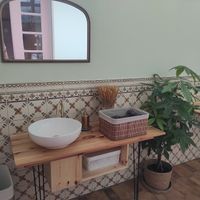 Bathroom at Pela Estrada Fora - Café Livraria in Aveiro