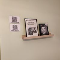 Jack Kerouac at Pela Estrada Fora - Café Livraria in Aveiro