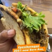 Chopped Cheese at Pescky Vegan in Raleigh