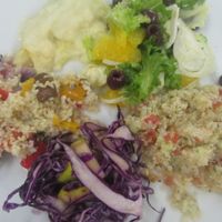 Gintilla lunch (2.40 euros per 100g...) at Gintilla in Cagliari