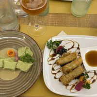 Vorspeise und erster Gang  at Gintilla in Cagliari