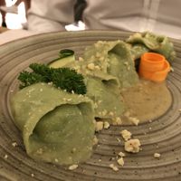 Tortelli ripieni di patate e tartufo at Gintilla in Cagliari