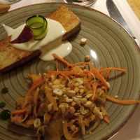 Tofu/ kimchi at Gintilla in Cagliari