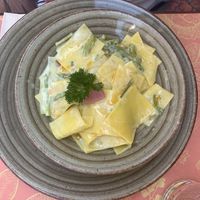 Maltagliati agli asparagi  at Gintilla in Cagliari