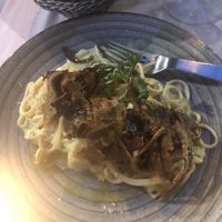 Spaghetti carbonara ♥️  at Gintilla in Cagliari