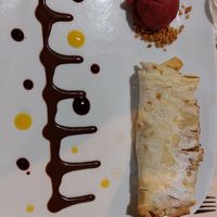 Carasau strudel at Gintilla in Cagliari