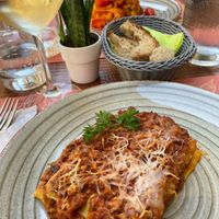 Lasagne at Gintilla in Cagliari