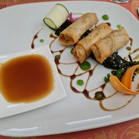 Thai rolls at Gintilla in Cagliari