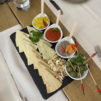 Large cheese plate  at Gintilla in Cagliari