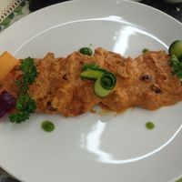 Seitan with olives at Gintilla in Cagliari