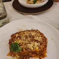 Lasagna at Gintilla in Cagliari