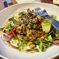 Asian style seitan  at Gintilla in Cagliari