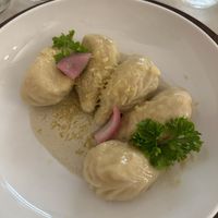 culurgiones with potatoes and vegan cheese   at Gintilla in Cagliari